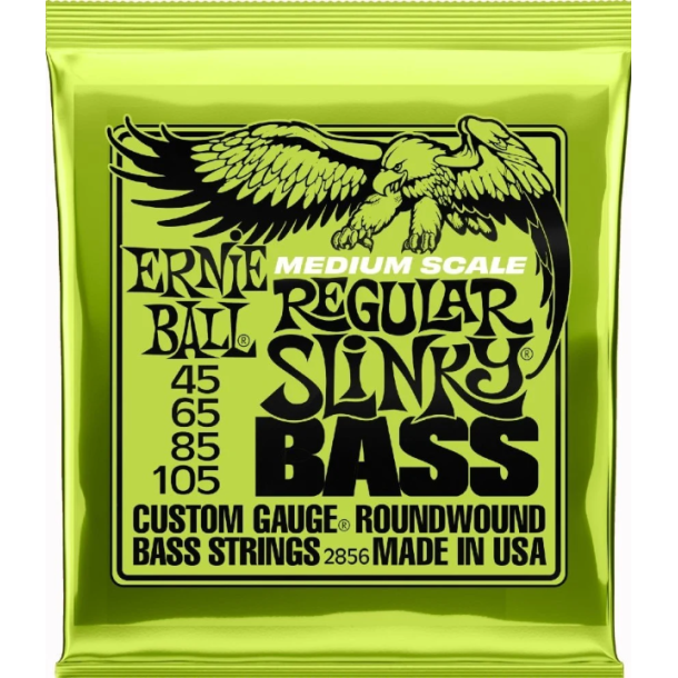 Ernie Ball 2856 Medium Scale Bass Regular Slinky Nickel